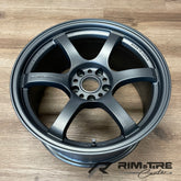 Rays Gram Lights 57DR 17x9 +22 5x114.3 Gun Blue II (Set of 4) WGIQ22EG2